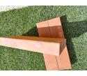 Sestino Impruneta terracotta - Piazza strip 7x4x29.5 cm - photo 3