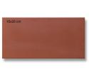 Red stoneware_Smooth rectangle 10x20 / 7,5x15 - photo 1