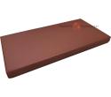 Red stoneware_Smooth rectangle 10x20 / 7,5x15 - photo 3