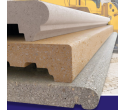 Concrete wall coping -Grey- Bull profile - Length ml 1 - photo 2