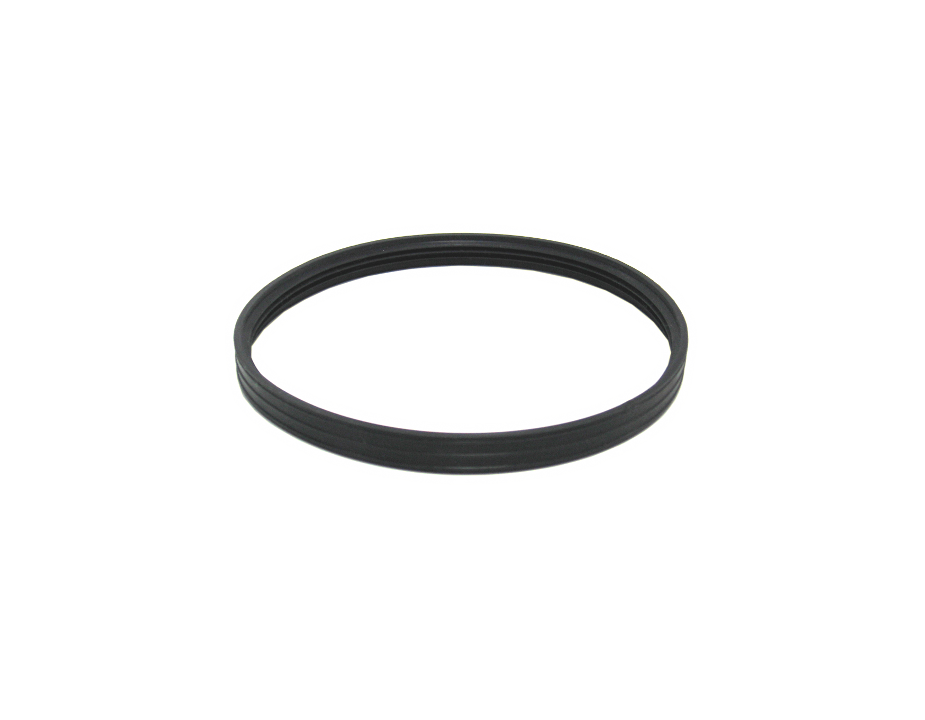 Rubber gasket for stainless steel pipes
